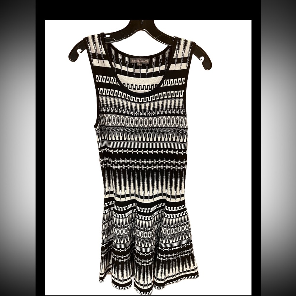 Metric Knits Sleeveless Knit Dress Size Medium
